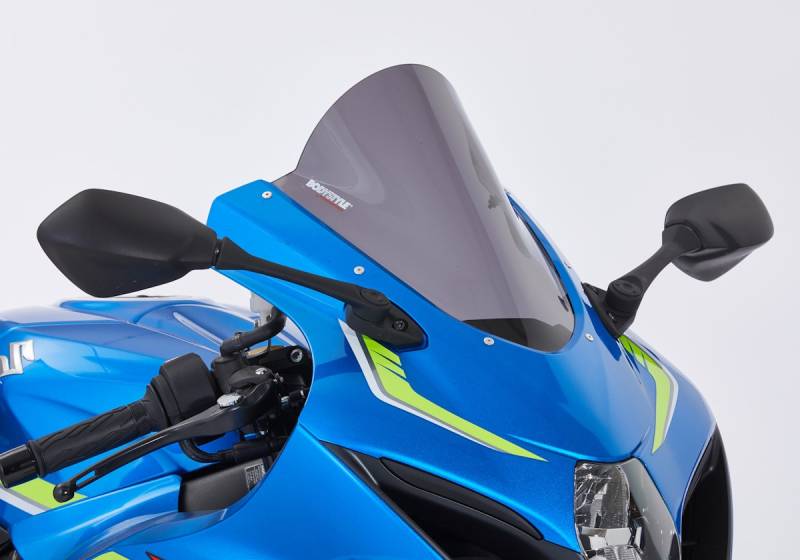 BODYSTYLE Racing Cockpitscheibe Leer  Für SUZUKI GSX-R 1000 WDM0 von BODYSTYLE
