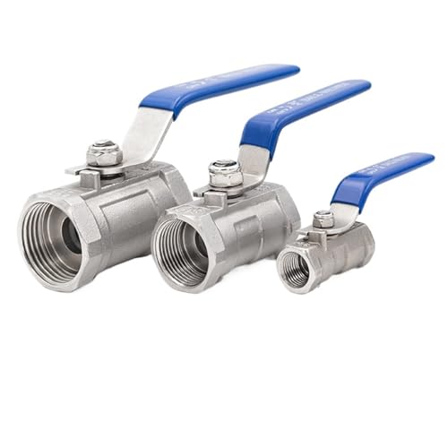 1/2 "3/4" 1 "2" 2,5 "3" 304 Edelstahl Einteiliges Kugelhahn Innengewinde Schalter Wasserventil/Rohrventile(DN80) von BOEAXTYUI