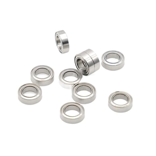 10 Stücke 5x10x3mm Lager SMR105ZZW3 ABEC-7 Edelstahl Kugellager Miniatur MR105ZZ von BOEAXTYUI