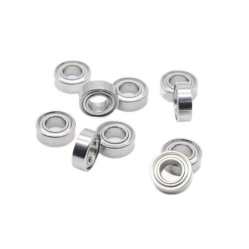 10 Stücke 7x14x3,5mm Lager S687ZZW3.5 Edelstahl Kugellager 687 von BOEAXTYUI