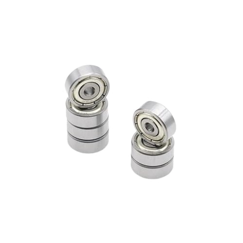 10PCS 606ZZ 6x17x6mm Lager ABEC-7 Miniatur 606Z Kugellager 606 ZZ for Makefr RS 32 Tutoren von BOEAXTYUI