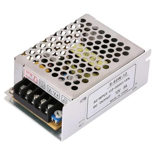 12V 5A Power Supply Adapter 60W Power Supply Transformer Switch 220 AC To 12V DC for LED Strip Light 12V 5A Power Supply Adapter 60W Power Supply Transformer Switch 220 AC To 12V DC for LED Strip Light von BOEAXTYUI