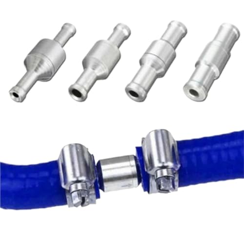 1pc 6/8/10/12mm One-Way Non-Return Check Valve Fuel Gas Petrol Diesel Inline Non Return Check Valve(6mm) von BOEAXTYUI