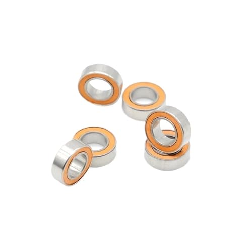 2 Stück 5x9x3mm SMR95 RS CB Gummidichtungen Edelstahl Hybrid Keramiklager SMR95 5x9x3mm ABEC-7 Kugellager von BOEAXTYUI