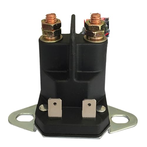4-poliger Starter-Magnetrelaisschalter, 12 V, Rasenmäher-Starter-Magnetrelais 725-06153A for MTD Yard Machines Troy-Bilt von BOEAXTYUI