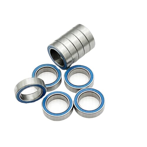 5 Stück MR148 RS 8x14x4 mm ABEC-7 Miniaturkugellager MR148-2RS Kugellager Blau Versiegelt von BOEAXTYUI