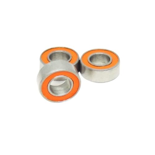 5 stücke 3x6x2,5 SMR63 2RS ​​Hybrid Keramik Lager 3 * 6 * 2,5 Keramik Kugellager SMR63C 2OS Reel Lager MR63 2RS ​​ABEC7(SMR104C-2OS 4x10x4mm) von BOEAXTYUI