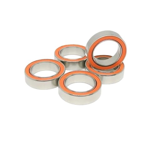 5 stücke S6700C 2OS Hybrid Keramik Lager 10x15x4 S61700 2RS Keramik Kugellager 10 * 15 * 4 S6700 2RS Dünnwandigen Lager 6700 61700(S696C-2OS 6x15x5mm) von BOEAXTYUI