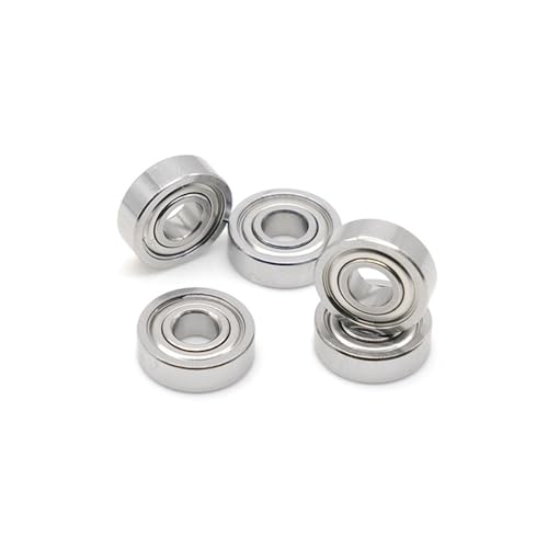 695ZZ Lager 5x13x4mm Hobby Elektrische RC Auto Lkw 695-2Z Kugellager 695ZZ Metall Versiegelt 5PCS von BOEAXTYUI