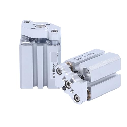 CQMB CQM CQMB12 CQMB16 CQMB20 CQMB25 CQMB32 CQMB40 CQMB50 CQMB63 Kompaktzylinder Führungsstangenhub 5 10 15 20 25 30 35(Stroke 15MM) von BOEAXTYUI