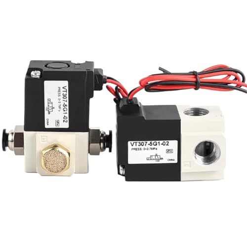 Elektrisches Ventil mit 3 Anschlüssen der Serie VT307 mit direkter Funktion Poppet VT307, Ventil VT307V-5G1-01 mit hoher Frequenz(VT307-4G1-02) von BOEAXTYUI