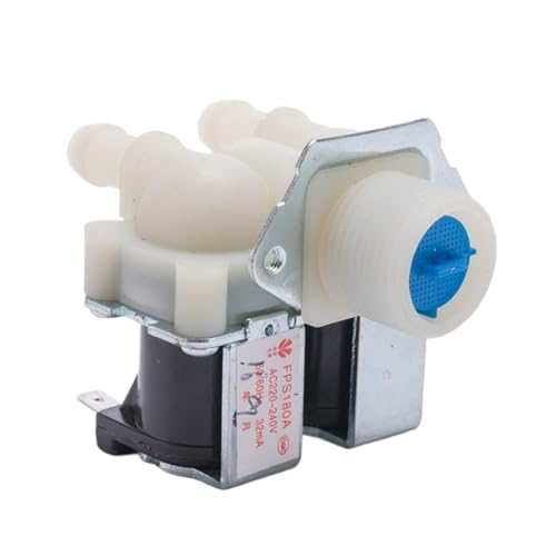 FPS180A AC220V general washing machine double inlet water valve home electrical appliance workmanship washer replacement parts von BOEAXTYUI
