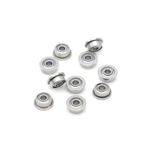 Flanschkugellager MF149ZZ 9x14x4,5 mm Lager Metall geschirmt 5 Stück von BOEAXTYUI