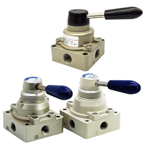 HV/K34R6/4HV Drei-Position Vier-Wege Manuelle Umkehr Luftventil Zylinder Control Hand Ventil Pneumatische Schalter Hand ventil(4HV310-10) von BOEAXTYUI