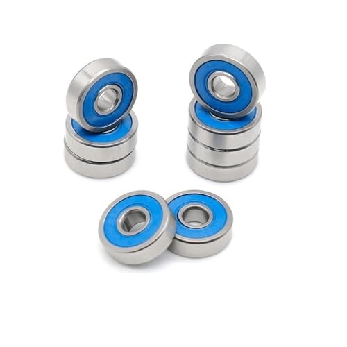 MR63RS 3x6x2,5 Mm Lager Hobby Elektrische RC Auto Lkw MR63 RS 2RS Kugellager MR63-2RS Blau Versiegelt 2Pcs von BOEAXTYUI