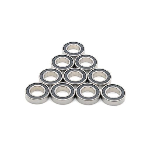 S6800RS 10x19x5 Mm Edelstahl Kugellager S6801RS S6802RS S6803RS S6804RS S6805RS 5 STÜCKE(S6801RS 12x21x5) von BOEAXTYUI