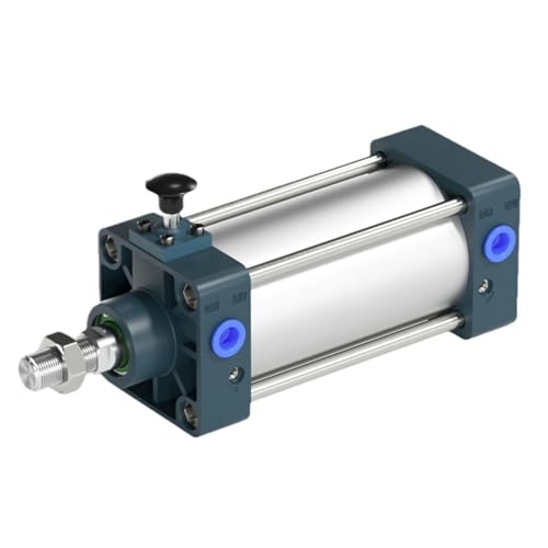 SCLF/SCLB Vordere und hintere Verriegelungsstange Luftpneumatikzylinderkolben 50 63 80 100 125 mm Bohrung, 50-500 mm Hub SCLF63X200-S(Stroke 350mm) von BOEAXTYUI