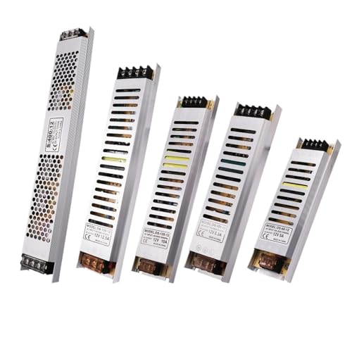 Schaltnetzteil 220V bis 12V 24V Transformator Stromquelle Adapter for Led-Streifen CCTV 400W 300W 200W 150W 100W 60W 25W(DC24V_100W) von BOEAXTYUI