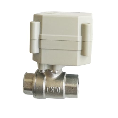 TFM10-S2-C, 0-5V 0-10V or 4-20mA Proportional Valve Power Supply DC12V, DC24V 2 Way Stainless Steel 3/8'' DN10(DN10 BSP,4-20MA_0V TO 10V) von BOEAXTYUI