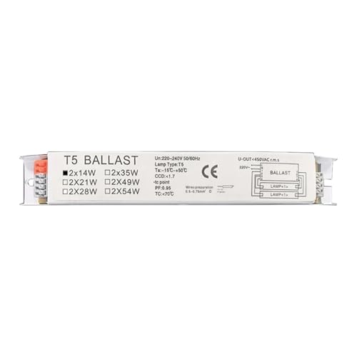 Weitspannungs-T5-Vorschaltgerät for Leuchtstofflampen, 220–240 V, Weitspannungs-Sofortstart-Vorschaltgeräte for die Fabrik B03E(2) von BOEAXTYUI