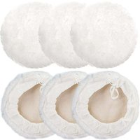 Bohrer-Set Set mit 6 Polierpads 180 mm Polierpad-Kit Auto-Polierscheibe Wollhauben-Polierpads für Wollhauben-Poliermaschine Bohrer-Set Set mit 6 Polierpads 180 mm Polierpad-Kit Auto-Polierscheibe Wollhauben-Polierpads für Wollhauben-Poliermaschine von BOED