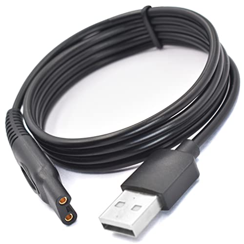 BOEEA Rasierer Ladegerät kompatibel mit Brightup/Ufree/VIKICON Bartschneider Haarschneidemaschinen,5V USB Ladekabel BOEEA Rasierer Ladegerät kompatibel mit Brightup/Ufree/VIKICON Bartschneider Haarschneidemaschinen,5V USB Ladekabel von BOEEA