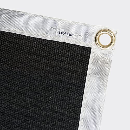 BÖHLER Schweißerschutzdecke Fibre 550 1000 x 1000 mm bis 750 º C von BÖHLER