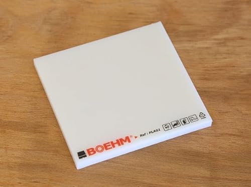 BOEHM Schlagunterlage 140 x 130 x 10 mm für Locheisen Lochstanze Henkellocheisen Ösen von BOEHM