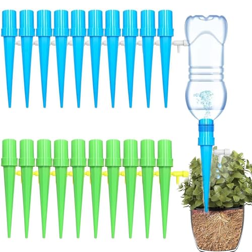 30 Stück Automatische Bewässerung Tröpfchenbewässerung flasche Bewässerungssystem set Flaschenöffnungen 20.5-25mm Bewässerungsgeräte für Garten Pflanzen Blumen Gewächshäuser und Urlaub Blumentopf (A) 30 Stück Automatische Bewässerung Tröpfchenbewässerung flasche Bewässerungssystem set Flaschenöffnungen 20.5-25mm Bewässerungsgeräte für Garten Pflanzen Blumen Gewächshäuser und Urlaub Blumentopf (A) von BOELLRUNO