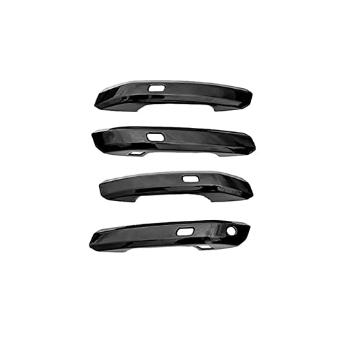 BOENMO JEIOC Für A-udi A4 B9 8W 2016 2017 2018 2019 2020 2021 2022 Gloss Black Smart Door Handle Cover Sticker Trim Protective Autotürgriffabdeckung von BOENMO