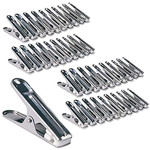 BOENTA Kleidungsklammern Wäscheklammern Sockenclips Waschsalon Mehrzweckclips Hängestifte aus Metall Clips & nbsp; Edelstahl-Wäscheklammern BOENTA Kleidungsklammern Wäscheklammern Sockenclips Waschsalon Mehrzweckclips Hängestifte aus Metall Clips & nbsp; Edelstahl-Wäscheklammern von Dorlink