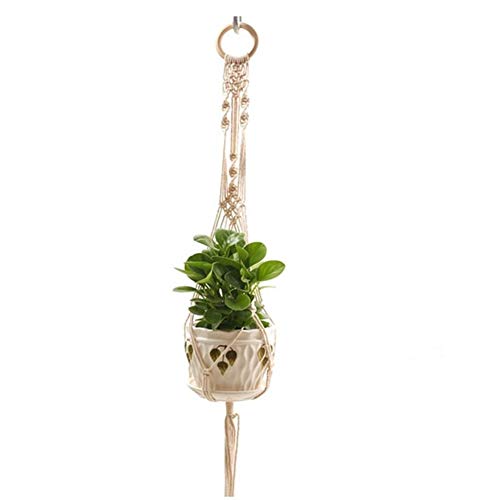 Schweberegale Heiße Handarbeit Makramee Pflanze Aufhänger Blume/Topf Aufhänger for die Wanddekoration Garten Count(003) von BOFIBO