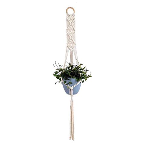 Schweberegale Heiße Handarbeit Makramee Pflanze Aufhänger Blume/Topf Aufhänger for die Wanddekoration Garten Count(014) von BOFIBO