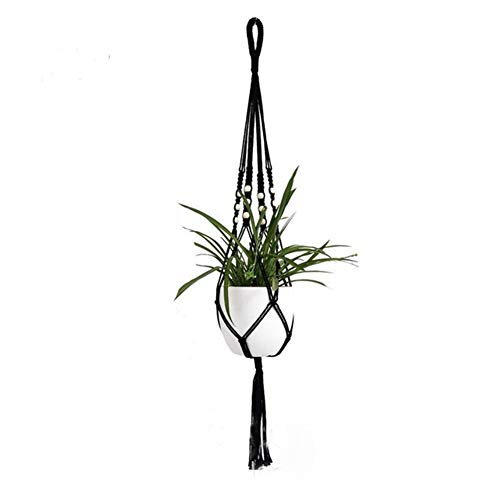 Schweberegale Heiße Handarbeit Makramee Pflanze Aufhänger Blume/Topf Aufhänger for die Wanddekoration Garten Count(015) von BOFIBO