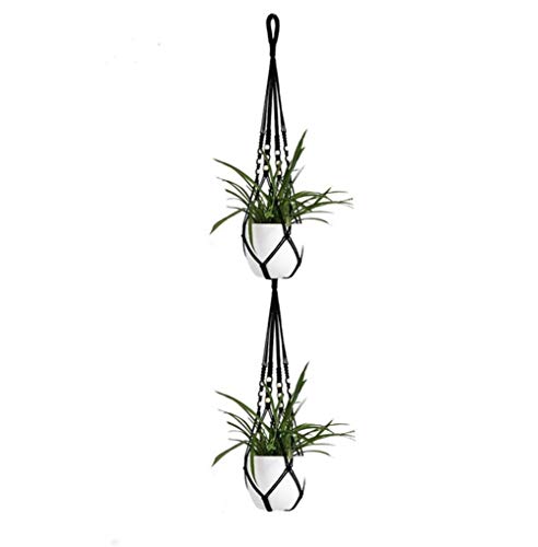 Schweberegale Heiße Handarbeit Makramee Pflanze Aufhänger Blume/Topf Aufhänger for die Wanddekoration Garten Count(017) von BOFIBO