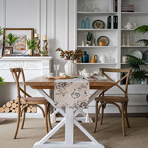Tischläufer Home Tischwäsche Dekorative Luxus Gestreiften Patchwork Tisch Läufer Mit Quasten for Home Wohnzimmer Schlafzimmer Kunst Dekor Hochzeitsfeier Für Partys, Hochzeiten, Esstische(G,33*160cm) Tischläufer Home Tischwäsche Dekorative Luxus Gestreiften Patchwork Tisch Läufer Mit Quasten for Home Wohnzimmer Schlafzimmer Kunst Dekor Hochzeitsfeier Für Partys, Hochzeiten, Esstische(G,33*160cm) von BOFIBO