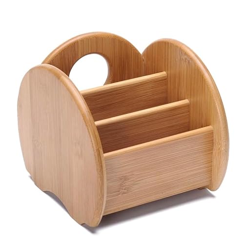 BOFRHME Couchtisch-Fernbedienungshalter, Sammlung, Kosmetik, Quittungen, Organizer, Aufbewahrung, Bambus-Holzbox, S, einfach zu bedienen BOFRHME Couchtisch-Fernbedienungshalter, Sammlung, Kosmetik, Quittungen, Organizer, Aufbewahrung, Bambus-Holzbox, S, einfach zu bedienen von BOFRHME