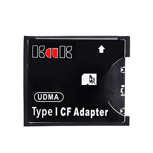 BOFRHME SD auf Typ I Adapter, Kunststoff, unterstützt SD SDHC SDXC MMC Karte auf Standard Compact Flash Typ I Kartenleser Konverter BOFRHME SD auf Typ I Adapter, Kunststoff, unterstützt SD SDHC SDXC MMC Karte auf Standard Compact Flash Typ I Kartenleser Konverter von BOFRHME