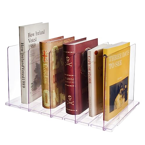 BOFUNX Regaltrenner Verstellbar Regalteiler 5 Stücke Trennwand Regal Ohne Bohren Regalsystem für Kleiderschrank Bücherregal Küchenschrank Aufbewahrung und Organisation von BOFUNX