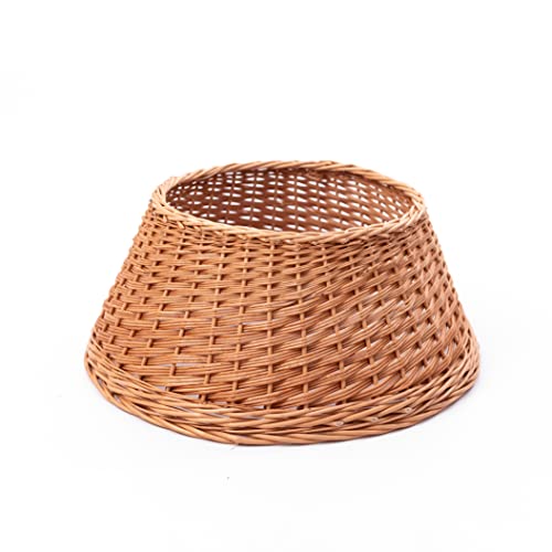 BOGATECO Weidenkorb für den Weihnachtsbaum 50cm Durchmesser | Weihnachtsbaum Rock aus Weide | Weihnachtsbaumkorb | Naturfarbe Christbaumstände aus Weide | Handmache | Natural BOGATECO Weidenkorb für den Weihnachtsbaum 50cm Durchmesser | Weihnachtsbaum Rock aus Weide | Weihnachtsbaumkorb | Naturfarbe Christbaumstände aus Weide | Handmache | Natural von BOGATECO