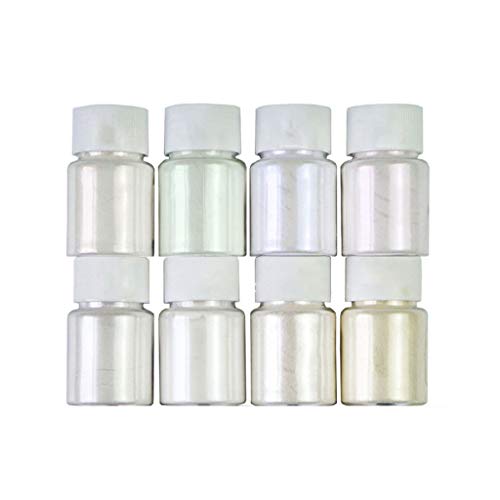 BOGEEL - 8 Stück Perlmutt Pulver Set Handmade Füllmaterial Epoxidharz mit D Pigment DIY Handwerk BOGEEL - 8 Stück Perlmutt Pulver Set Handmade Füllmaterial Epoxidharz mit D Pigment DIY Handwerk von BOGEEL