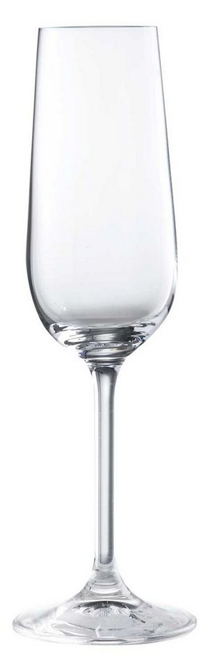 BOHEMIA SELECTION Sektglas SIMPLY, 190 ml Fassungsvermögen, Glas, Spülmaschinengeeignet von BOHEMIA SELECTION