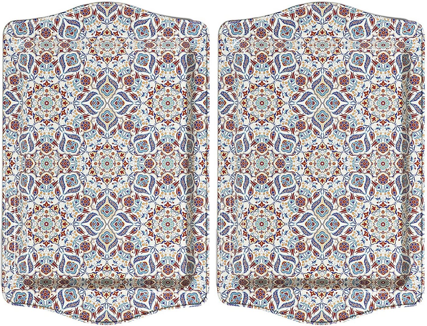 BOHORIA Dekotablett BOHORIA Design Serviertablett Tablett Dekoschale 2er Set von BOHORIA