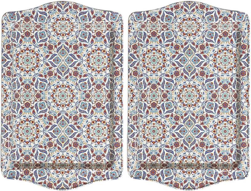 BOHORIA Dekotablett BOHORIA Design Serviertablett Tablett Dekoschale 2er Set von BOHORIA