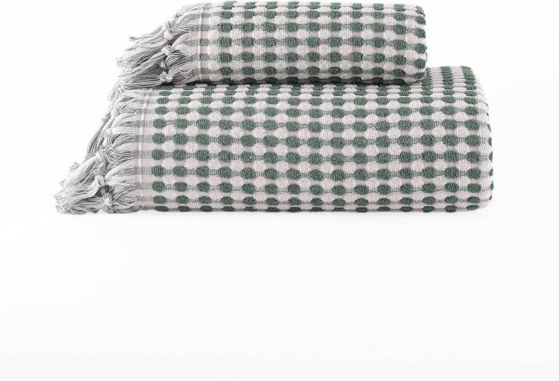 BOHORIA Handtuch Set BOHORIA® Premium Handtuch Set 1x Badehandtuch + 1x Handtuch, 100% Baumwolle von BOHORIA