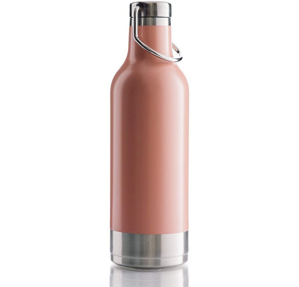 BOHORIA Isolierflasche BOHORIA® Premium Isolierte Edelstahl Trink-Flasche 500ml, Edelstahl von BOHORIA