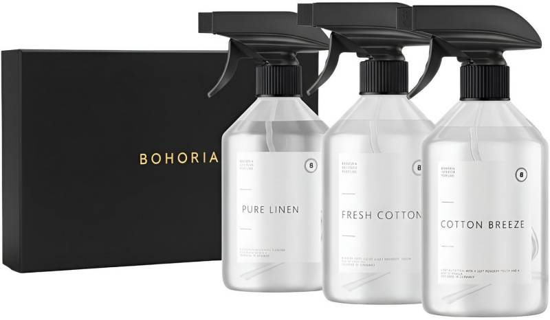 BOHORIA Raumduft Raumspray Geschenkbox 3er Geschenkbox White BOHORIA Raumduft Raumspray Geschenkbox 3er Geschenkbox White von BOHORIA