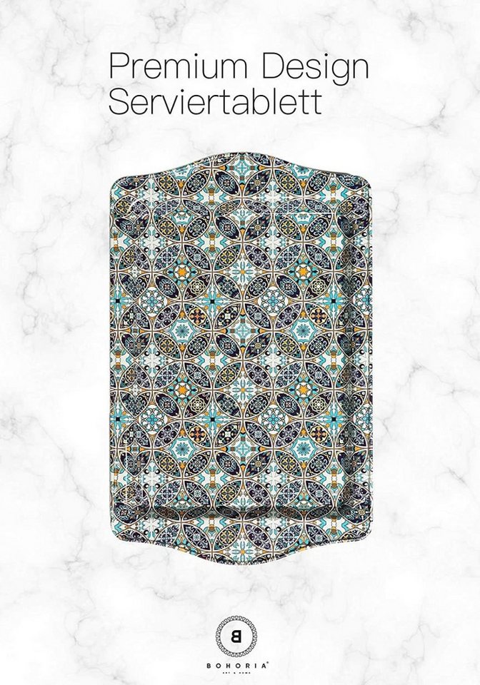 BOHORIA Servierplatte Premium Design Serviertablett BOHORIA Servierplatte Premium Design Serviertablett von BOHORIA