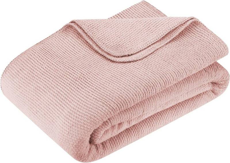 BOHORIA Tagesdecke BOHORIA® Kuscheldecke Premium Pure Cotton 150x200cm, luftdruchlässig von BOHORIA