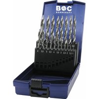 Bohrcraft - Bohrer-Kassette Turbo Step KG13 DIN338 hss-g ø 1-10 mm 19-teilig von BOHRCRAFT